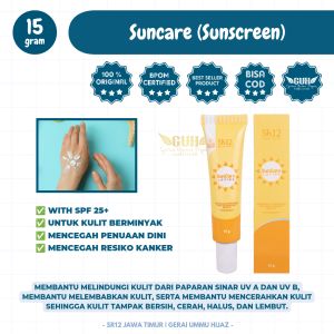 [RCI] SR12 SUNCARE BPOM / SUNBLOCK SPF 25++ / MENJAGA KULIT TETAP SEHAT & LEMBAB / SUNBLOCK WAJAH BPOM