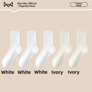 MiiOW | Deodorizing Anti-Pilling Cotton Mid-Calf Socks