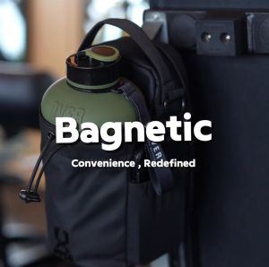 OVER Bagnetic Bag Phone Holder Magnetic Bag Bottle Holder Multipurpose Water resistant Bag Compact Portable Bag