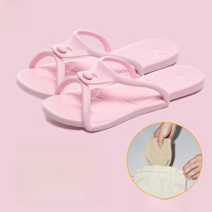 Summer New Arrival Travel Slippers Portable Foldable Bath Non-Disposable Non Slip Sandals Sandals Essential Handy Gadget