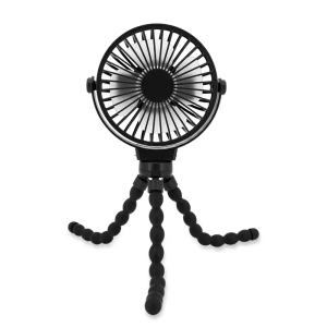 Quạt Điều Hòa Di Động Sạc Lại Được Kiểu Kẹp Linh Hoạt Octopus Dành Cho Ghế Ô Tô Xe Đạp Máy Chạy Bộ Sử Dụng Trong Nhà Và Ngoài Trời