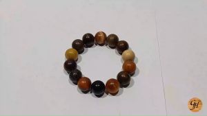 Gelang kayu kombinasi 16 kayu bertuah kayu langka 16 mm