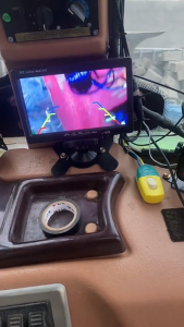 Bộ Màn Hình Camera Lùi 24V 7.0 Inch Dây 15M Camera 18 LED Hồng Ngoại Nhìn Trong Đêm Cho Xe Buýt Xe Tải Xe Container Xe Công Trình