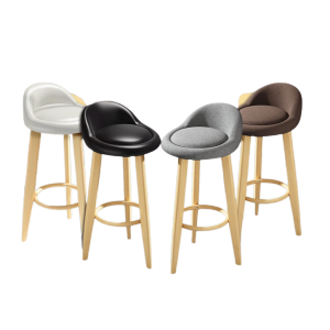 Crazy Home Bar Stool Nordic Modern Minimalist Iron Bar Stool Soft Seat Coffee Chair Modern Design Bangku Bar Leisure Chair Luxurious Kerusi Bar 65/75CM High Counter Chair for Home Cafe & Bar Soft Seat & Steel Legs Light Luxury Wrought Iron Design 吧台椅