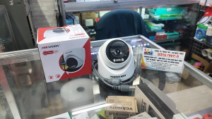 HIKVISION Camera Dome trong nhà TVI/AHD/CVI/CVBS 2MP Hồng ngoại 20m Võ nhựa - DS-2CE76D0T-EXLPF