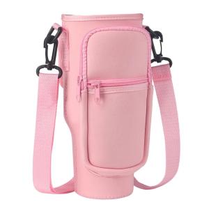 40OZ Water Cup Protective Sleeve with Storage Bag Water Bottle Carrier Bag Pouch Kettle Holder with Adjustable Shoulder Strap
