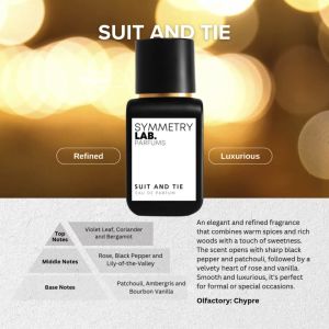 Suit And Tie Eau De Parfum by Symmetry Lab Parfums