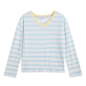 Korean Style Loose Stripe T-Shirt