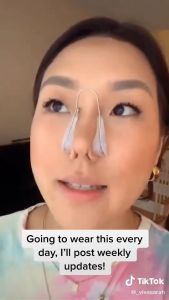 Soft Silicone Nose Shaper Lifting Clip Nose Bridge Shaping Corrector Nose Up Beauty Tools Slimming Device For Wide Crooked Nose/Nose Lifter