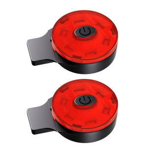Đèn Hậu Mũ Bảo Hiểm LED Sạc USB Độ Sáng Cao Đèn Cảnh Báo Nhấp Nháy Với Dây Dán Velcro Dành Cho Đi Xe Đạp & Xe Máy Ban Đêm Đảm Bảo An Toàn Phía Sau