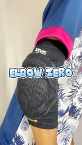 Elbowpad Jonas Zero Elbow Deker Pelindung Siku Kiper Olahraga Futsal Sepakbola Volly Hitam Putih All Size