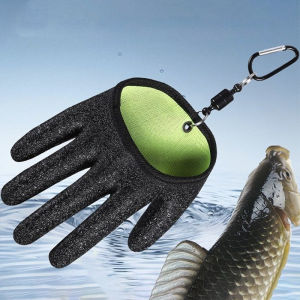 New 1/2 Pcs Fish Catch Gloves Fishing Glove With Magnet Hook Non-Slip Gloves Catching Fish Latex Hunting Gloves For Accessories
