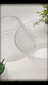[4PCS] 800ML Transparent High Quality Round Glass Bowl/Glassware