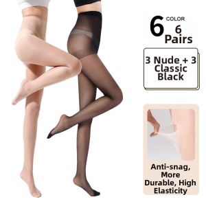 BAIZIYUAN | Sun Protection Blemish Concealing Beauty Hyaluronic Acid Natural Nude Feel Womens Pantyhose 0D