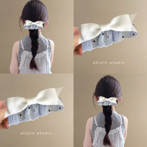 Korean Style Polka Dot Butterfly Knot Hair Clips Princess Side Tailor Girls Hair Accessories Brain Back Hair Clips Tailor