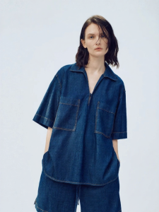 edition | Tencel Cotton Denim Shirt
