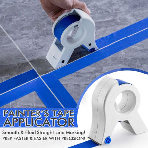 New Painter Masking Tape Applicator Dispenser Machine Adhesive Tape with Tape Cutting Tool for Repair and Beautify Crack in Tile