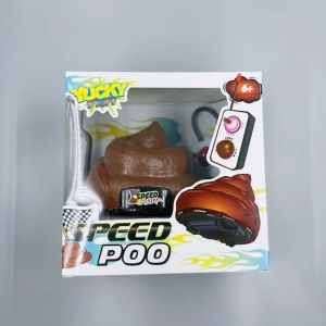 Hilarious Remote Control Speed Poo Car For Kids Joke Prank Toys For Family Games Fun Party RC Drive Spin Birthday Toys