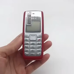 For Nokia 1110 1110i 1112 White Screen Unlocked GSM 2G Keyboard Original Mobile Phone