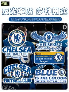 Chelsea Team Reflective Scratch Concealment Stickers