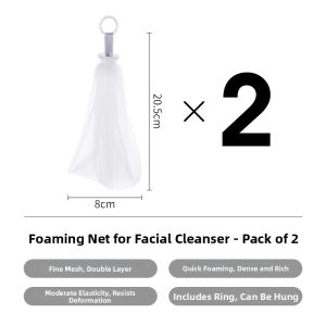 SHUANGSHAN | Fine Lather Rapid Foam Bubble Net Soap Bag