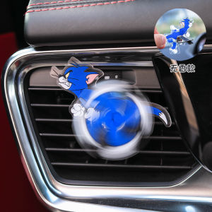 Cat and Mouse Air Outlet Decoration Automobile Aromatherapy Air Conditioner Tom and Jerry Car Interior Ornaments Car Cute