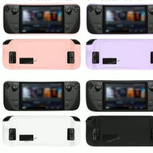 4 Colors For Steam Deck Game Console Soft Protective Shell for Steam Deck TPU Case Silicone Shockproof Anti-drop Back Cover