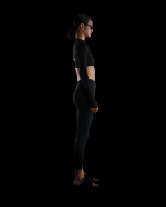Nike Universa Womens High-Waisted 7/8 Leggings with No Front Seam - Black [HQ6814-010]