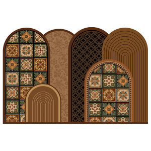 FANJUTAIDU | Dirt-Removing Vintage Doormat
