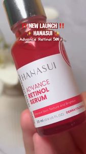 Hanasui Serum Retinol Kombinasi Aroma Floral & Jeruk - Serum Anti-Aging Wajah Premium untuk Kulit Berminyak