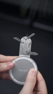 Aulumu G05 Air/Pro EDC Aluminum Magnetic Phone Stand with free Magnetic Ring for Smartphones