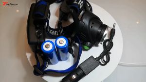 Paket Senter Kepala Camping Headlamp High power LED Cree XML T6 5000 Lumens
