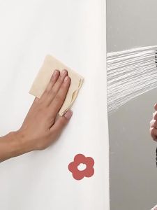 WEILAISHI | Thick Waterproof No-Drill Shower Curtain