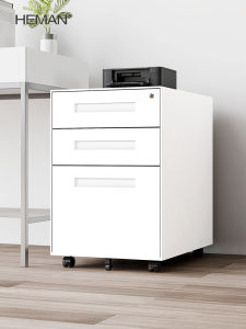 Filing Cabinet With Lock 3 Drawers Metal
