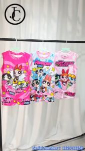 Kids jersey terno for girls 2-7yrsold POWERPUFF GIRL