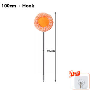 Multi Functional Household Dust Mop Ceiling Dust Remover Floor Scrubber Window Cleaner Car Cleaning Tool Dry And Wet Dual-use ﻿