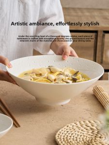 YOGEHOME | Home and Restaurant Use Ceramic Soup Bowl