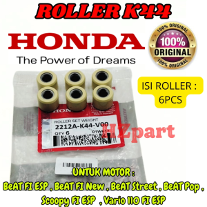 ROLLER KODE-K44 ORIGINAL HONDA AHM ROLLER MOTOR HONDA BEAT/SCOOPY/VARIO 110 FI ESP/BEAT POP-STREET .