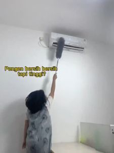 Murah KEMOCENG 2.8 METER - KEMOCENG TELESKOPIK PANJANG 280CM TELESKOPIC MICROFIBER TARIK TEKUK FLEXIBLE ADJUSTABLE PREMIUM