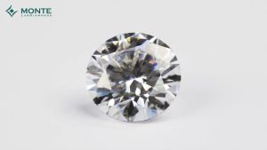 (Size 5.4 ly) Kim cương nhân tạo cao cấp Monte Moissanite nhập khẩu châu Âu