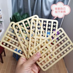 Mini Miniature Furniture Model Mahjong Table and Chair Ollhouse Chess Scene Accessories BJD Doll Toy