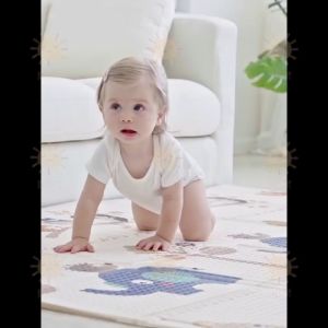 BABYJOY 1.5CM Baby Playmat Carpet Baby Double Sided Floor Mat Baby Carpet Playmat Foldable Crawling Mat XPE Playmat Thick Tikar Tebal