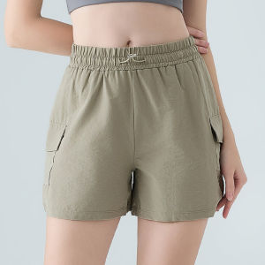 Quần áo bảo hộ lao động Chạy Bộ Ngoài Trời tập gym yoga quần đồ mặc ngoài thoáng khí nhanh khô rộng cho nữ