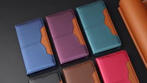 Magnetic Closure Leather Case For Samsung Galaxy A06 A16 A26 A36 A33 A54 A15 A27 A25 A35 A37 A55 A57 A07 A17 4G 5G Wallet Cover