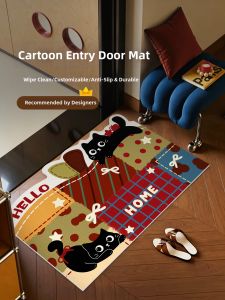 YUNHAOBUYI | Welcome Home Easy-Clean Stain-Resistant Door Mat
