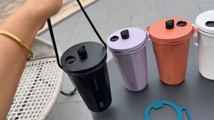 Panduan Membeli Tyeso Tali Tumbler Handle Pelindung Stainless Steel Portable Original Mug Coffee Vacuum Insulated Bottle Termos