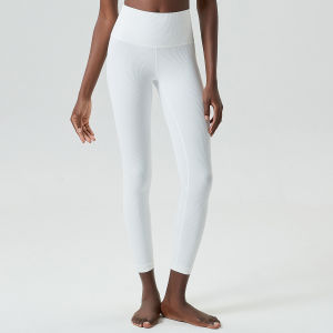 High Waist Tummy Control Buttocks Lifting Yoga Pants Moisture Wicking Breathable Sport Long Pants