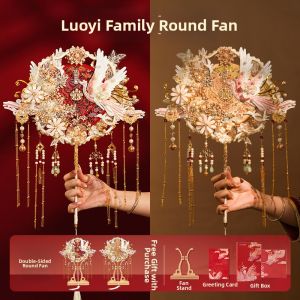 LORiCA | Quạt Cưới Cầu Đôi Cao Cấp