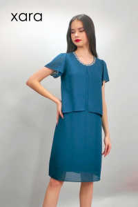 XARA Aulivia Overlay Dress