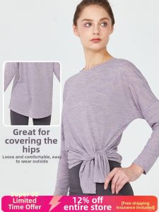 Áo Yoga Thể Thao Dài Rộng Thoáng Khí